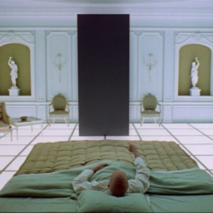 2001: Odissea nello spazio, una scena del film