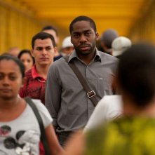 Il maestro di violino: Lazaro Ramos in un'immagine del film
