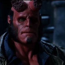Hellboy, Ron Perlman in una scena