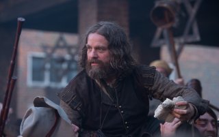 La ragazza dei tulipani: Zach Galifianakis in una scena del film