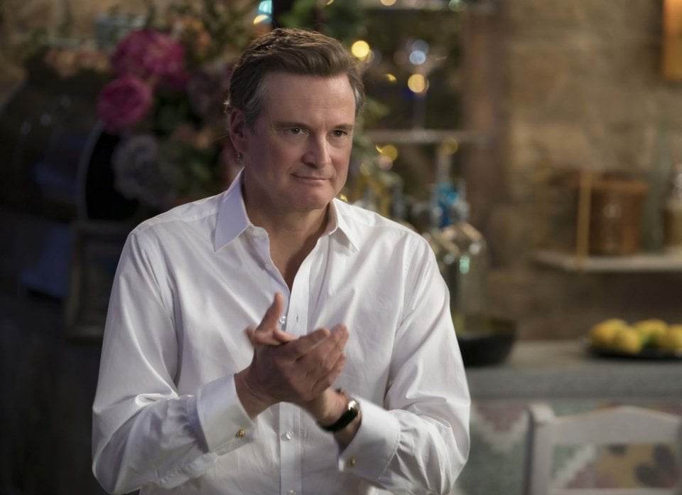 Mamma mia! Ci risiamo: Colin Firth in una scena del film
