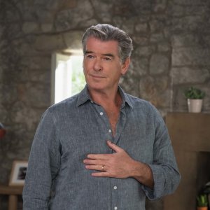 Mamma Mia! Ci risiamo: Pierce Brosnan in una scena del film