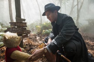 Ritorno al Bosco dei 100 Acri: Ewan McGregor in una scena del film