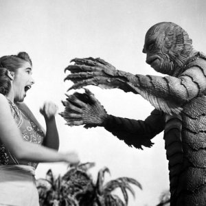 Il mostro della laguna nera: una scena del film