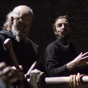 Menocchio: Marcello Martini con il regista Alberto Fasulo