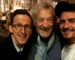 Orlando Bloom e Ian McKellen: la reunion de il Signore degli Anelli con selfie!