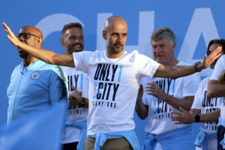 Manchester City Premier League Trophy Parade