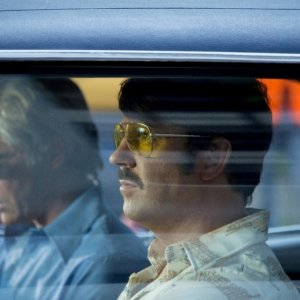 Driven: Lee Pace e Jason Sudeikis in una scena del film