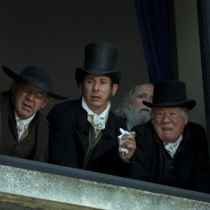 Peterloo: David Bamber e Al Weaver in una scena del film