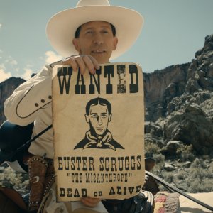 The Ballad of Buster Scruggs: Tim Blake Nelson in un'immagine dell'ultimo lavoro dei fratelli Coen