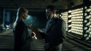 Dark Crimes Jim Carrey Eleni Roussinou