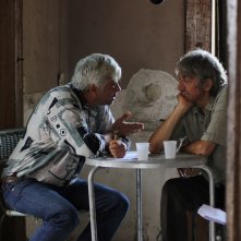 Il bene mio: Dino Abbrescia e Sergio Rubini in una scena del film
