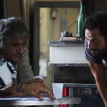 Il bene mio: Pippo Mezzapesa e Sergio Rubini sul set del film