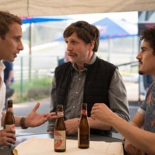 Le fidèle: Matthias Schoenaerts, Jean-Benoît Ugeux e Kerem Can in una scena del film