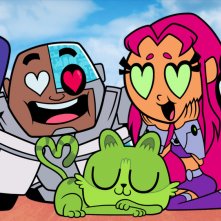 Teen Titans Go! Il film: una scena del film animato
