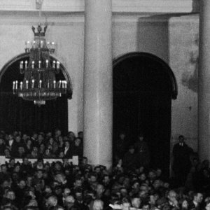 The Trial: un'immagine tratta dal documentario di  Loznitsa