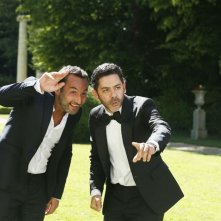 Separati ma non troppo: Manu Payet e Gilles Lellouche in una scena del film
