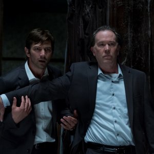 The Haunting of Hill House: Timothy Hutton in una scena