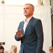 Venezia 2018: uno scatto di Christoph Waltz al photocall delle giurie