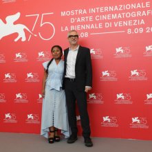 Venezia 2018: Yalitza Aparicio e Alfonso Cuaron durante il photocall del film Roma
