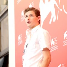 Venezia 2018: una foto di Tye Sheridan al photocall di The Mountain