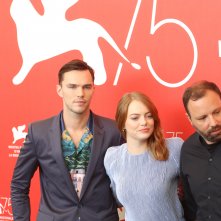Venezia 2018: Emma Stone e Yorgos Lanthimos al photocall de La favorita