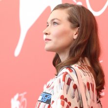 Venezia 2018: Hannah Gross al photocall di The Mountain