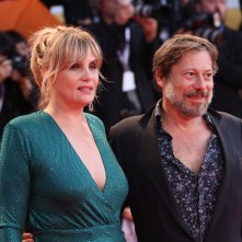 Venezia 2018: Emmanuelle Seigner sul red catpet di At Eternity's Gate
