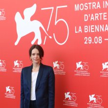 Venezia 2018: uno scatto di Stacy Martin al photocall di Vox Lux