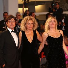 Venezia 2018: Valeria Bruni Tedeschi, Valeria Golino, Riccardo Scamarcio sul red carpet di Les Estivants