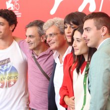 Venezia 2018: uno scatto del cast al photocall di Capri-Revolution