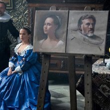 Tulip Fever: Alicia Vikander e Christoph Waltz in un'immagine del film