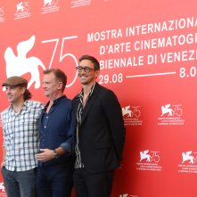 Venezia 2018: uno scatto del cast al photocall di Driven