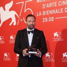 Venezia 2018: Yorgos Lanthimos al photocall dei premiati