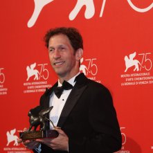 Venezia 2018: Tim Blake Nelson al photocall dei premiati