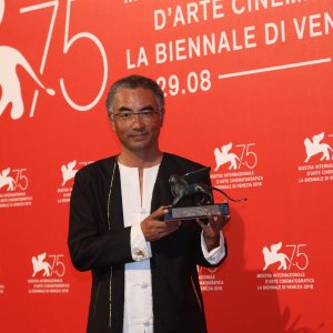 Venezia 2018: Pema Tseden al photocall dei premiati