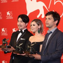 Venezia 2018: i leoni per la Venice Virtual Reality al photocall dei premiati