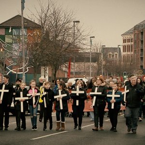 Bogside Story: un'immagine del documentario