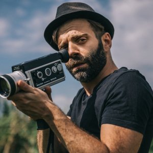 Boxe Capitale: il regista Roberto Palma sul set del documentario