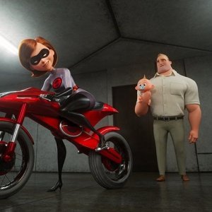 Gli incredibili 2: un'immagine tratta dal film d'animazione