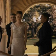 The Purge: Hannah Emily Anderson e Colin Woodell in una scena