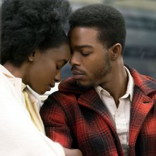 If Beale Street Could Talk: Stephan James e KiKi Layne una scena del film