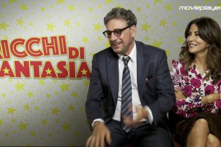 Ricchi di fantasia: intervista a Sergio Castellitto e Sabrina Ferrilli