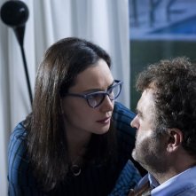 Oltre la nebbia - Il mistero di Rainer Merz: Pippo Delbono e Stephanie Capetanides in un momento del film