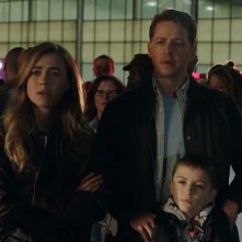 Manifest: Melissa Roxburgh e Josh Dallas in un'immagine del pilot