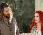 Aquaman: Jason Momoa e Amber Heard sul set sottomarino (FOTO)