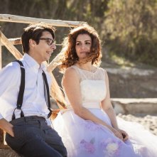 La fuitina sbagliata: Claudio Casisa e Annandrea Vitrano in un momento del film