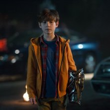 The Predator: Jacob Tremblay in una scena del film