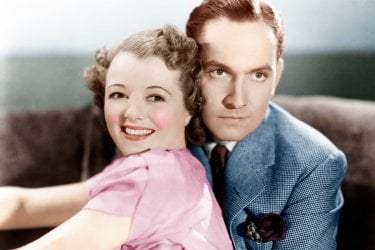 A Star Is Born From Left Janet Gaynor Fredric March 1937