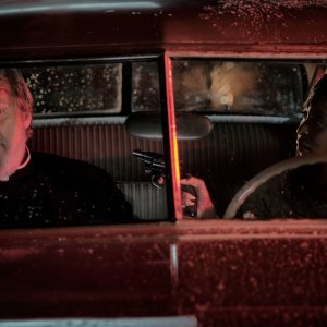 7 sconosciuti a El Royale: Jeff Bridges e Cynthia Erivo in una scena del film